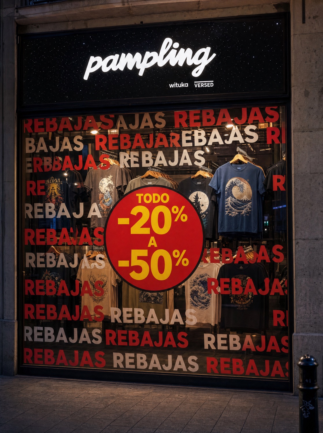 Propuesta 7 — Patrón REBAJAS