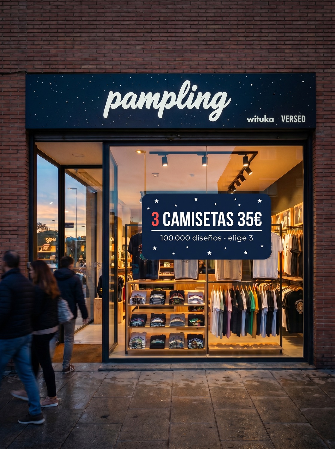 Con alma Pampling — Elige 3 de 100.000