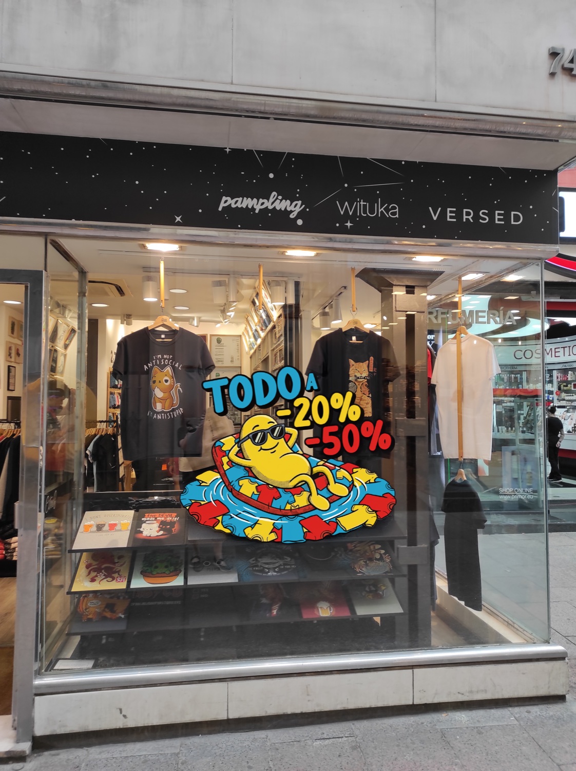 Diseño retail D3 — Flotador · versión A