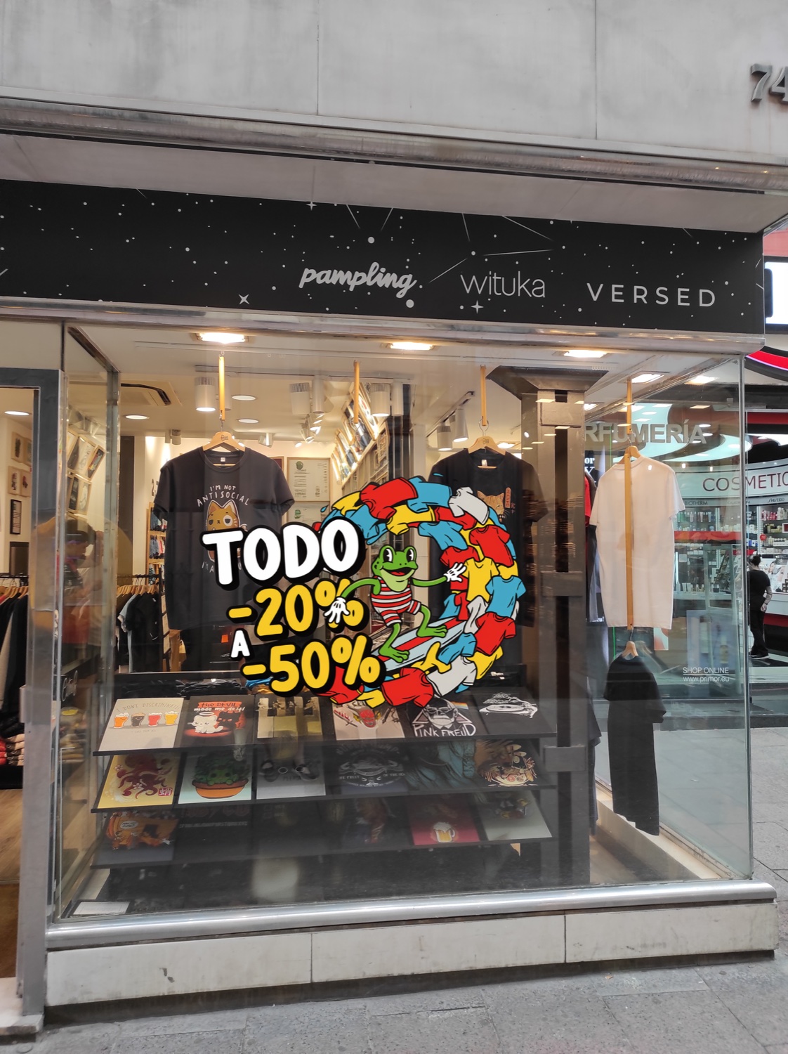 Diseño retail D1 — Rana · versión A